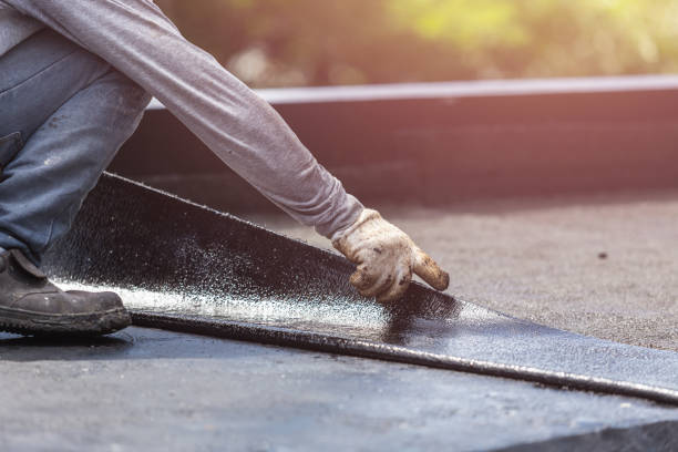 Professional Basement Waterproofing technician working in Stockbridge, GA